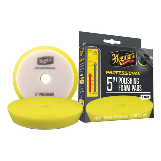 Meguiar's 5" Polishing Foam Pads [2PK]
