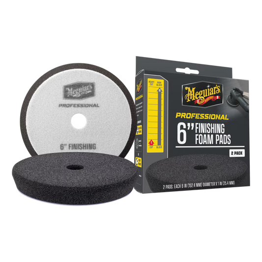 Meguiar's 6" Finishing Foam Pads [2PK]