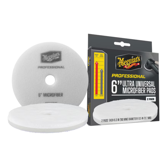 Meguiar's 6" Ultra Universal Microfiber Pads [2PK]