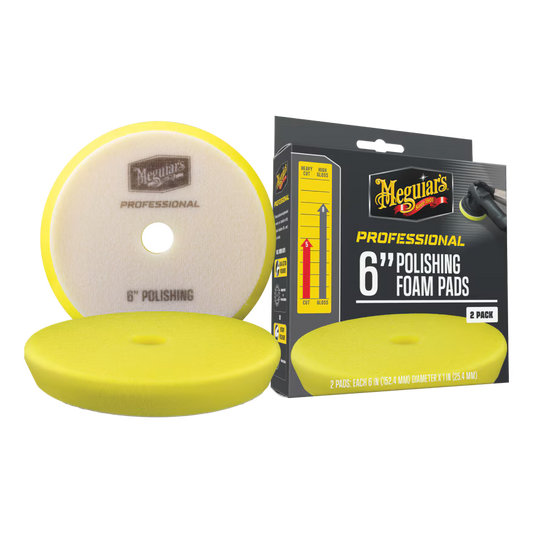 Meguiar's 6" Polishing Foam Pads [2PK]