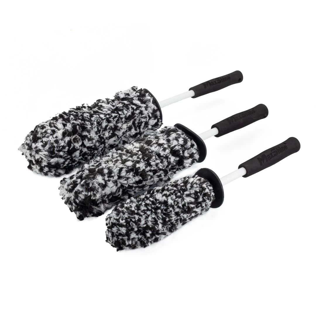 MaxShine Microfiber Wheel Brush Combo