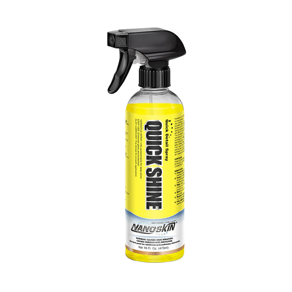 NANOSKIN QUICK SHINE Quick Detailer Spray- 16oz – Shine Pro Detail Supplies