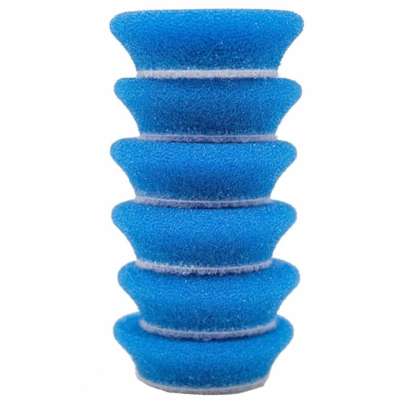 D-A Coarse Foam Pads (Blue) Ø 34/40mm, 6 pcs