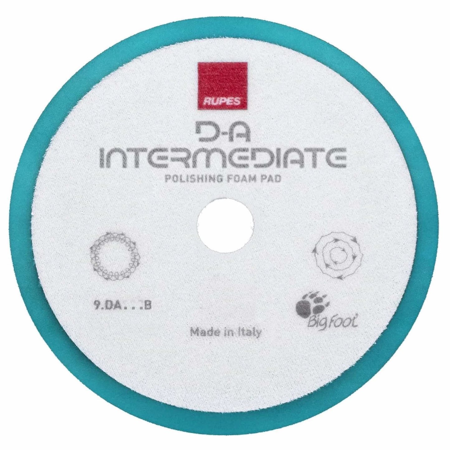 RUPES- 5" D-A Intermediate Foam Pad (Light Blue)