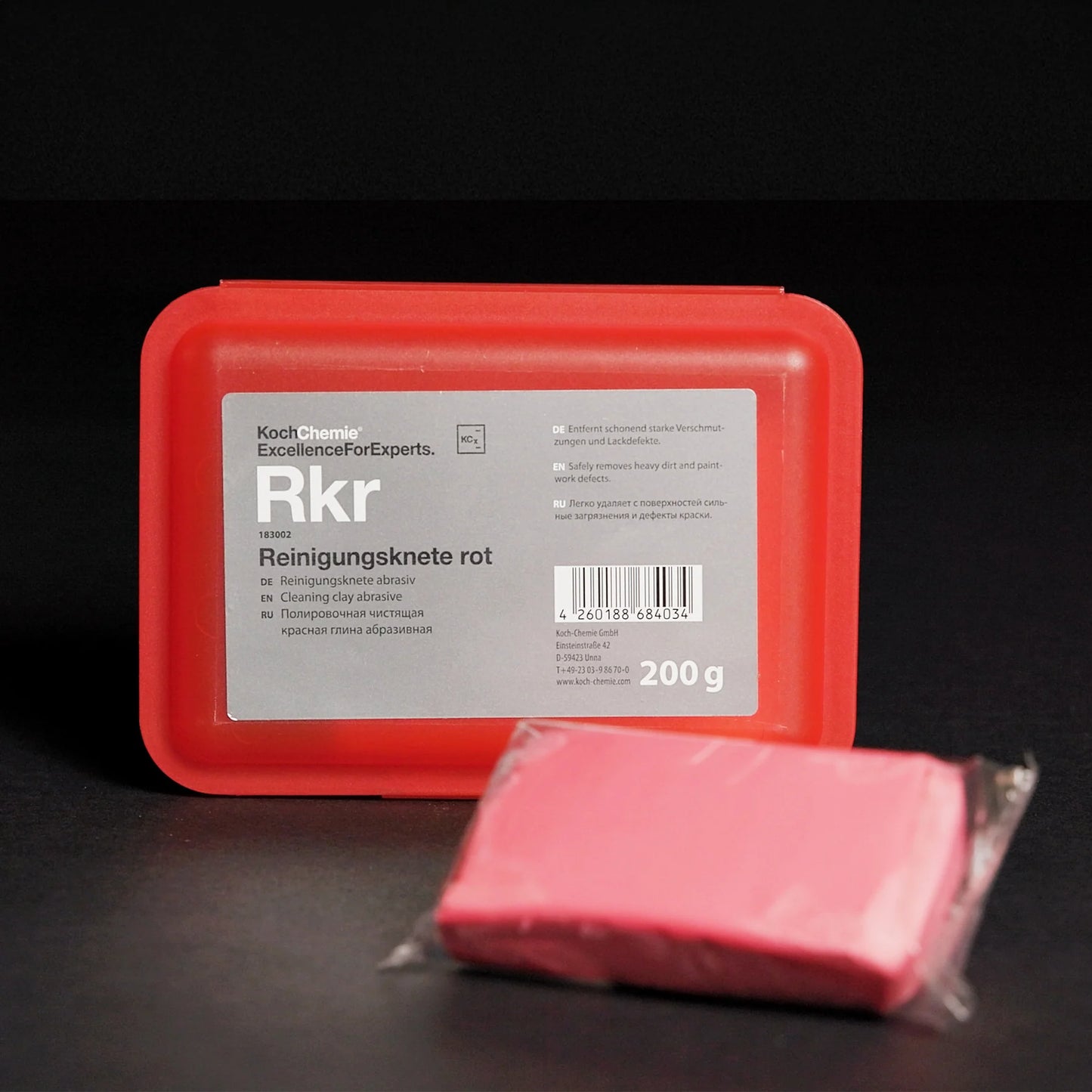 KochChemie Clay Bar Red 200G Abrasive