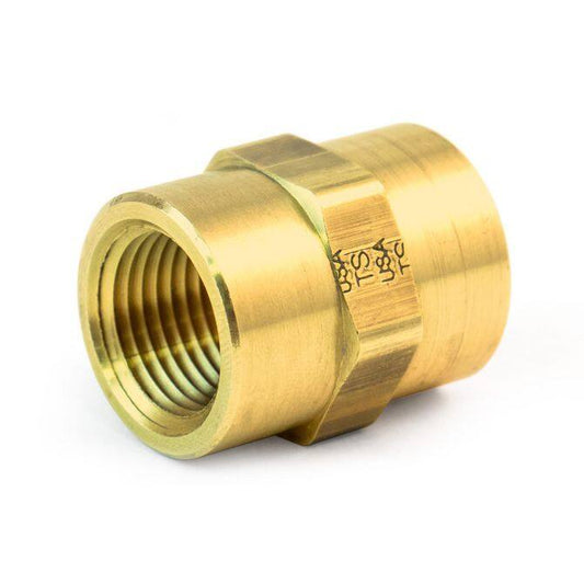 3/8 FEMALE BRASS COUPLING
