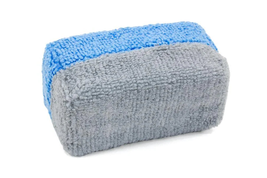 SINGLE - [MINI] Saver Applicator Microfiber Coating Applicator Sponge with Plastic Barrier