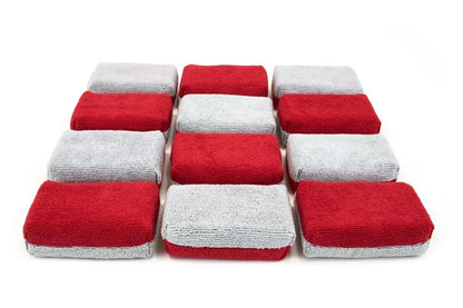 12 PACK- [THICK] Saver Applicator Microfiber Coating Applicator Sponge with Plastic Barrier