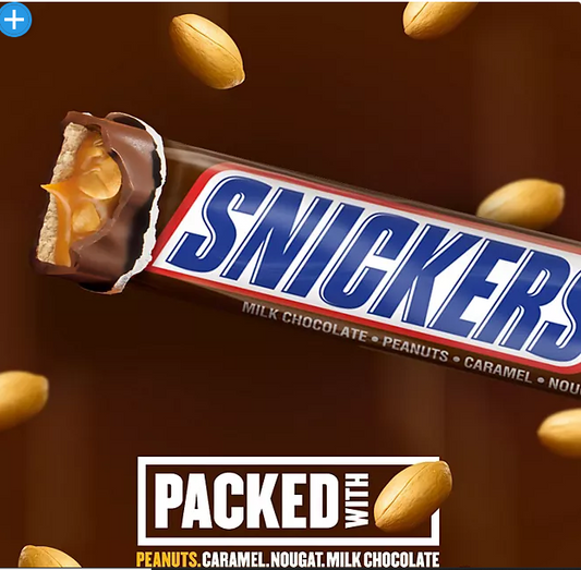 Snickers Milk Chocolate Candy Bars