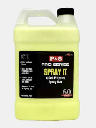 P&S Spray-It Quick Spray Wax (1 Gal)