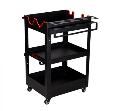 Rolling Detailing Cart - Coated Steel