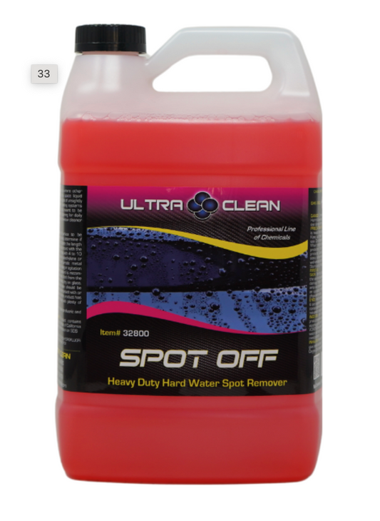 Ultra Clean-Spot Off - Hard Water Spot Remover - 1 Gal.