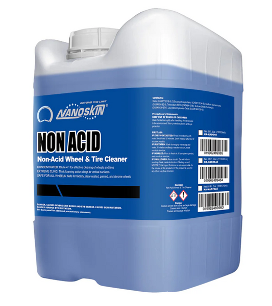 NANOSKIN Non-Acid Wheel & Tire Cleaner- 5 Gallon