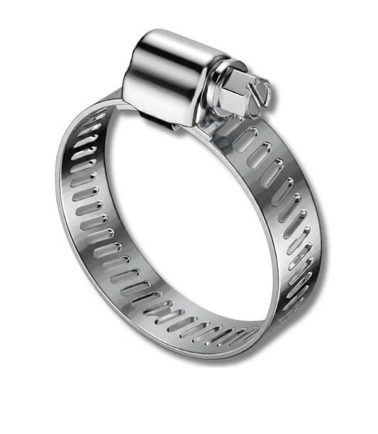 Hose Clamp, #12 Stainless steel 1/2"- 1 1/4"