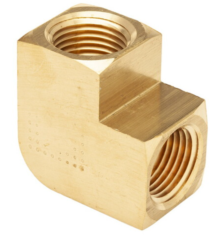Brass Street Elbow (3/8" FPT x 3/8" FPT)