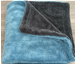 SP Plush Drying Towel | 1200 GSM | 24" x 36" | Blue/Gray