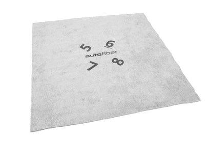 [Quadrant Wipe] Microfiber Coating Leveling Towel (16 in. x 16 in., 390 gsm) - 10 pack Gray