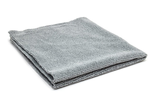 SINGLE [Utility 300] All-Purpose Edgeless Microfiber Towel (16 in x 16 in., 300 gsm) (Gray)