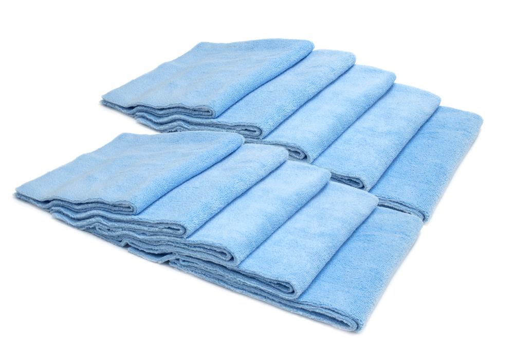 Autofiber [Mr. Everything] Premium Paintwork Towel (16 in. x 16 in., 390 gsm) 10 Pack Blue
