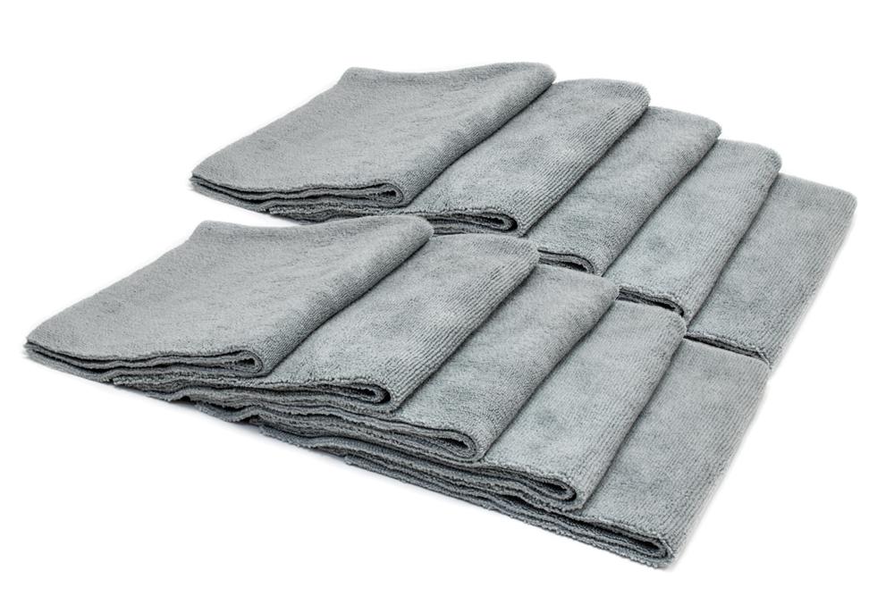 Autofiber [Mr. Everything] Premium Paintwork Towel (16 in. x 16 in., 390 gsm) 10 Pack Gray