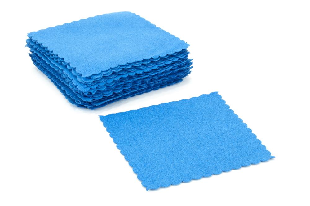 [Suede Swatch] Microﬁber Coating Application Cloth (4 in. x 4 in.) - 50 pack