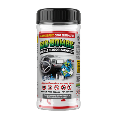 Bio-Bombs - Vehicle Deodorization Kit (Car Odor Bomb)