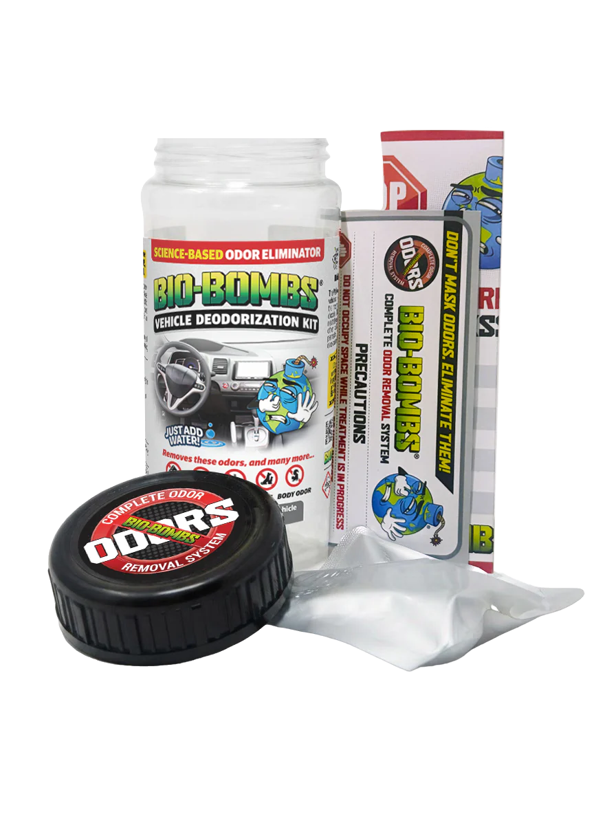 Bio-Bombs - Vehicle Deodorization Kit (Car Odor Bomb)