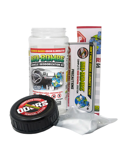 Bio-Bombs - Vehicle Deodorization Kit (Car Odor Bomb)