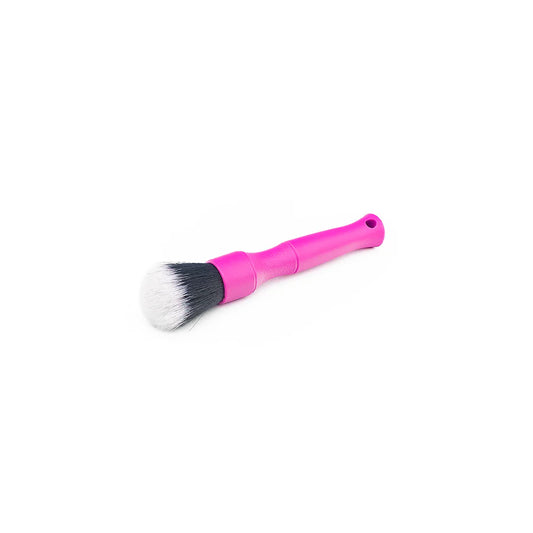 Synthetic Bristles Brush - Short Handle - Pink