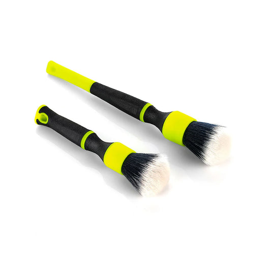 TriGrip Synthetic Bristles Brush Set (Octane Ectoplasm) - Lime/Black