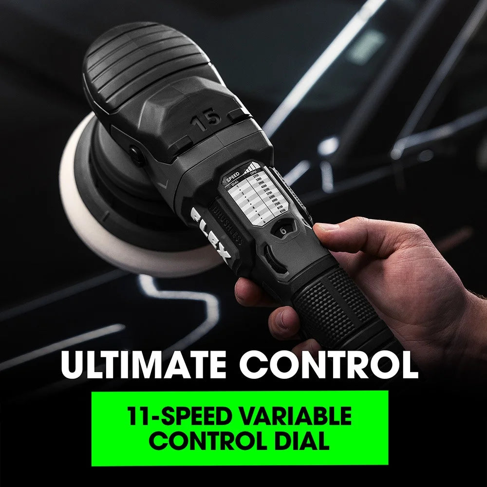 FLEX 24V Cordless Random Orbital Polisher