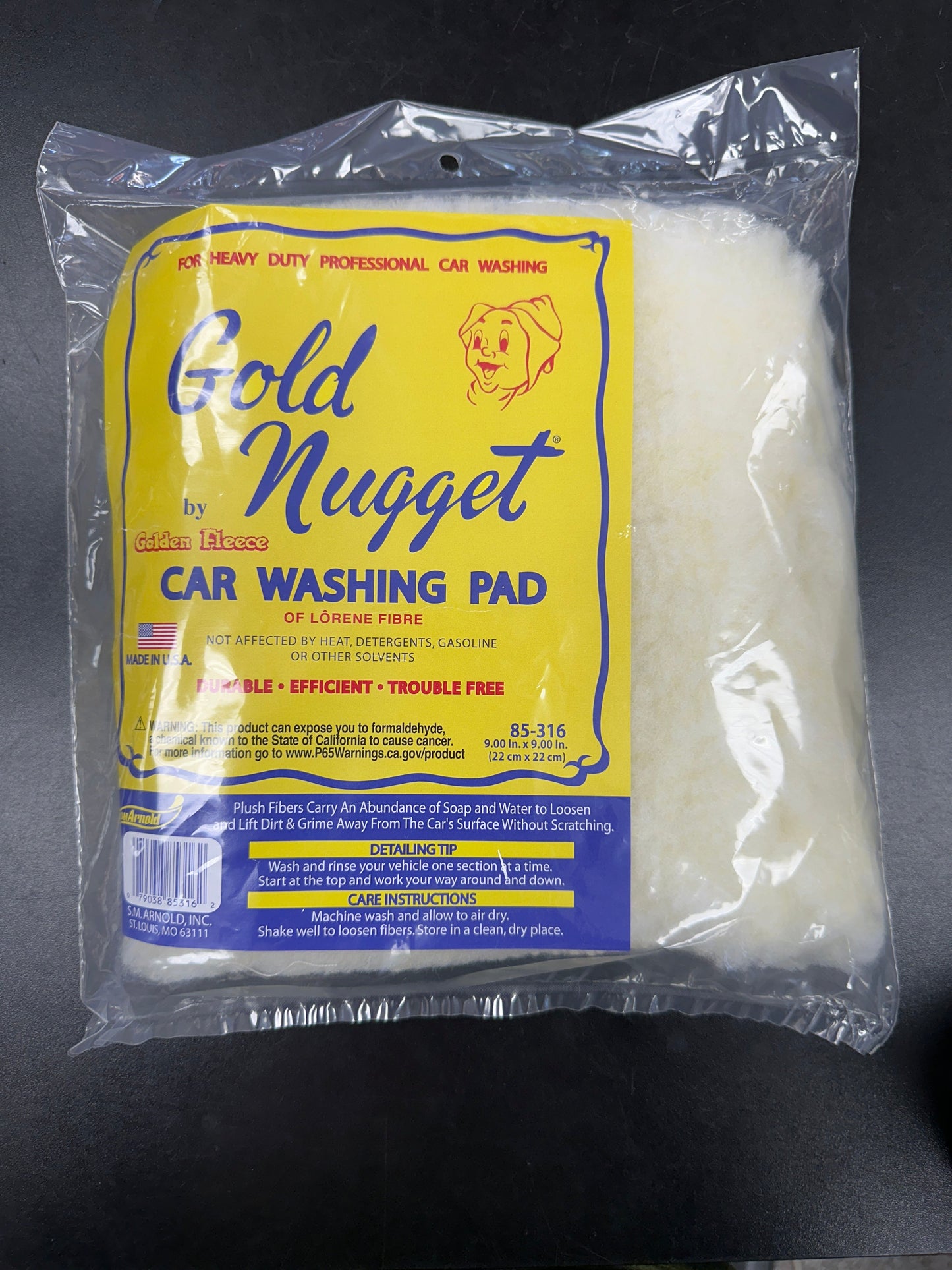 SM Arnold Gold Nugget Wash Pad
