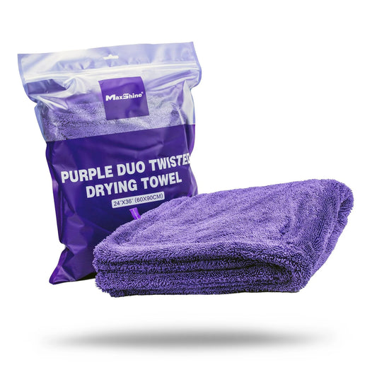 Microfiber Drying Towels | 1200GSM Duo Twisted Loop Microfiber Drying Towel | 24"x36"