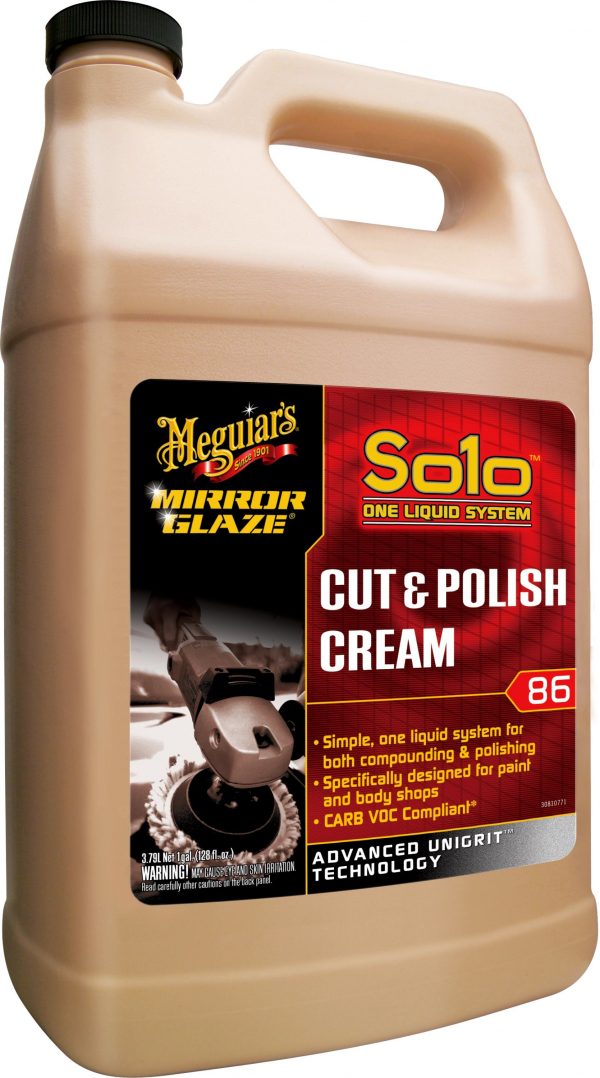 Meguiar's Solo Cut & Polish Cream 86 1 One Gallon