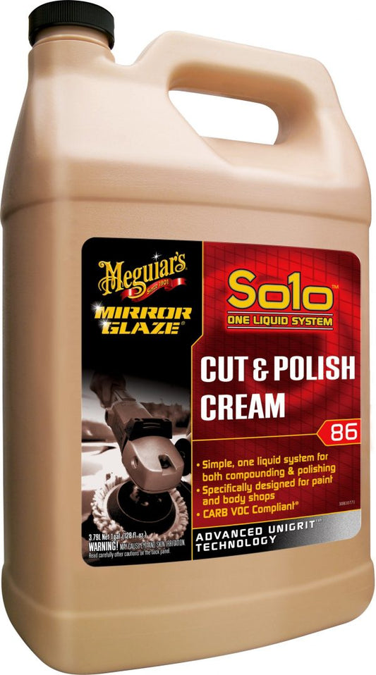 Meguiar's Solo Cut & Polish Cream 86 1 One Gallon