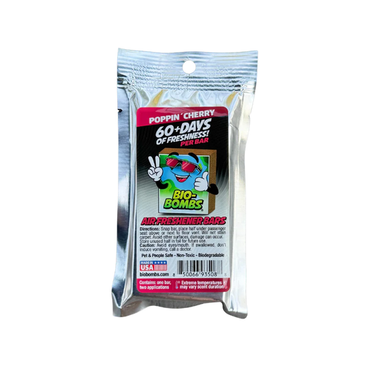 Bio-Bombs Air Freshener Bars - Poppin Cherry