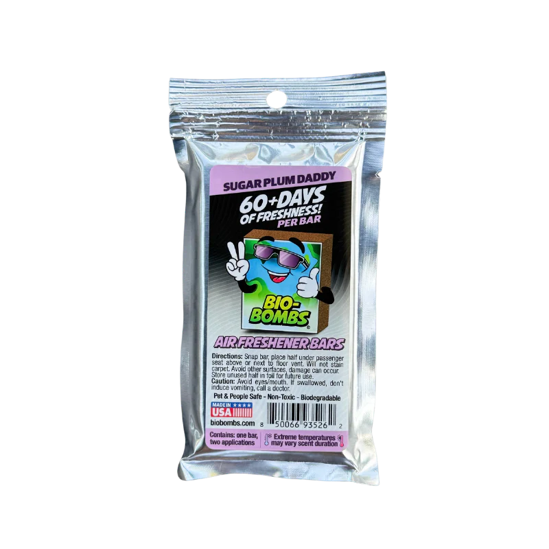 Bio-Bombs Air Freshener Bars - Sugar Plum Daddy