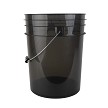 Clear Black Translucent Bucket, 5 Gallon