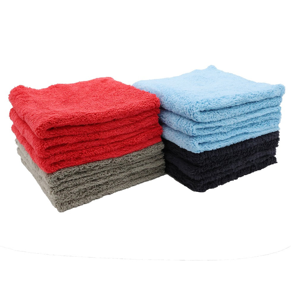 [12PK] Edgeless Buffing Towel 450 GSM (16"x16")