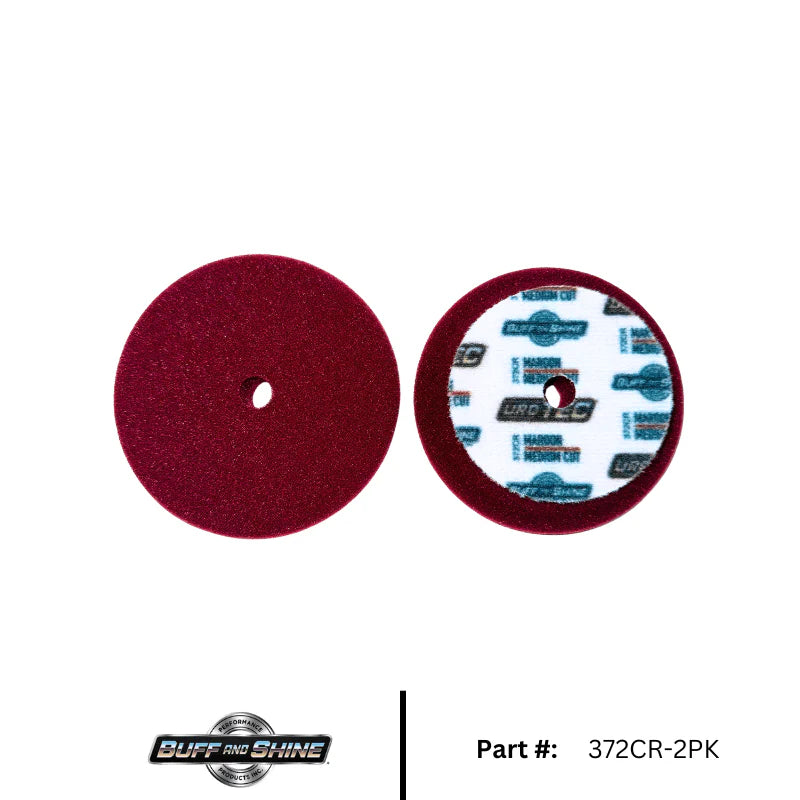 Buff and Shine 372CR [3" inch Maroon URO TEC®]