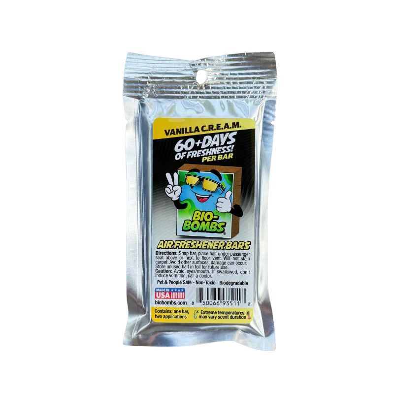 Bio-Bombs Air Freshener Bars - Vanilla